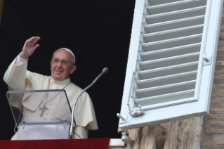 Papst Franziskus: Angelus Petersplatz